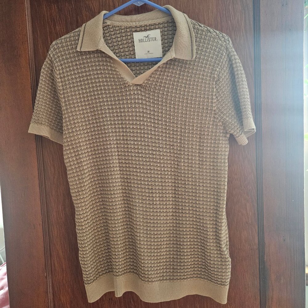 Hollister, short sleeve lightweight polo